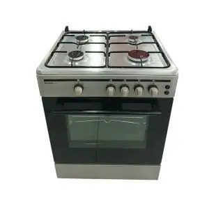 GENERALCO | Cooker Cm 4 Gas Burner + Gas Oven 600 X 600 Mm | C60GS