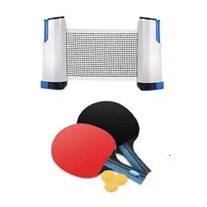 TELOON | Table Tennis Bat Set With Net Set 6377 | 11600160