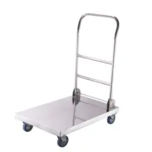 JIWINS | Stainless Steel Foldable Flat Cart with Wheels | 13-1233