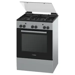 BOSCH | Serie 2 Free-Standing Gas Cooker Stainless Steel | HGA233150M
