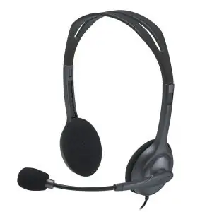 LOGITECH | H111 Stereo Headset with Adjustable Headband | 981-000593