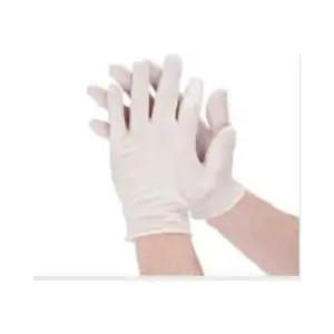 AZOSS | Powder Free Vinyl Disposable Gloves White 100 Pair Pkt | 4VN101