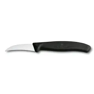 VICTORINOX | Cutlery Swiss Classic Curved Shaping Knife Black | 6.7503