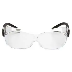 PYRAMEX | OTS Safety Goggles Black Frame with Clear Anti-Fog Lens 33g | S3510STJ