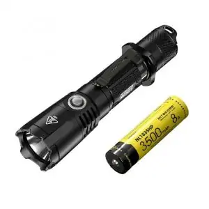 NITECORE | USB Rechargeable Tactical Flashlight 1800 Lumens (With Battery)| MH25GTS