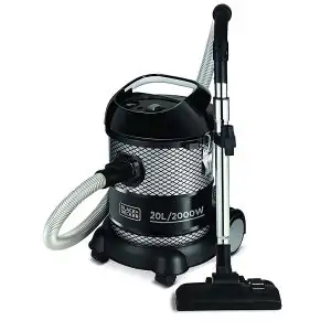 BLACK + DECKER | Drum Vacuum Cleaner 20Ltr 2000W | BV2000-B5