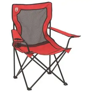 COLEMAN | Camping Chair Quad Mesh Broadband Red | 2000020258