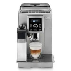 DELONGHI | Compact Bean to Cup Fully Automatic Espresso Coffee Machine Silver | ECAM23.460.S