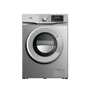 TCL | Front Load Washing Machine 6Kg Silver 1000RPM | F606FLS