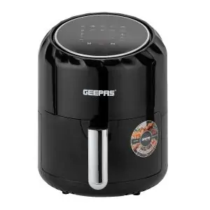 GEEPAS | Digital Air Fryer With 3.5L Capacity, 1500W Black | GAF37512