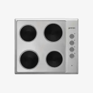 GENERALCO | 4 Electric Hot Plate Built-In Hobs 60 Cm | GC604H