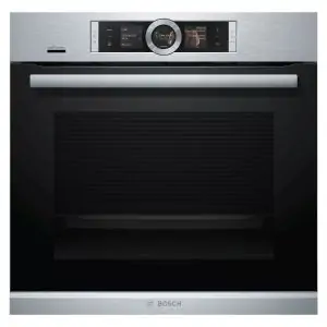 BOSCH | Serie 8 Home Connect Built-In Electric Oven 60x 60cm Stainless Steel | HBG6764S6M