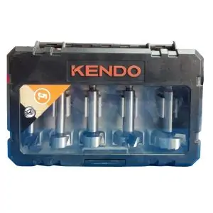 KENDO | 8mm 5pcs Router Bits Set 