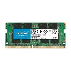 CRUCIAL | 16GB DDR4-2666 SODIMM Laptop Memory | CT16G4SFD8266