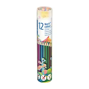 STAEDTLER | Noris Cylinder Color Pencil 12-Piece | ST-185-MD12