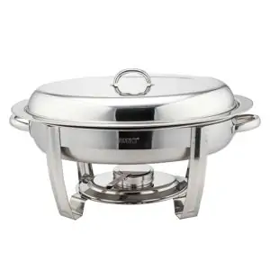 SUNNEX | Stainless Steel Regal Oval Chafer 5.5Ltr X21761 | SX-020